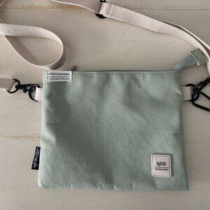 Lefrik Sage Green Crossbody Bag